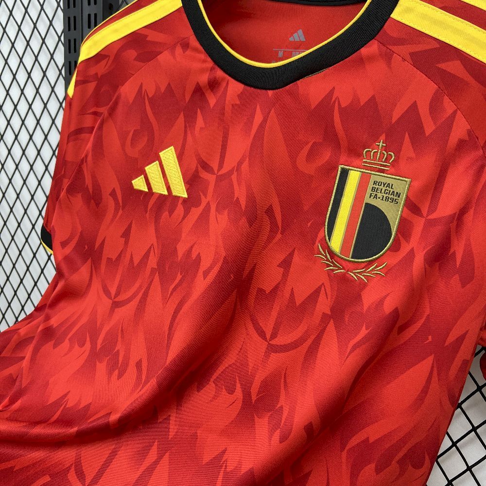 Camisa Bélgica Home 26/27 - Adidas Torcedor - Copa Do Mundo