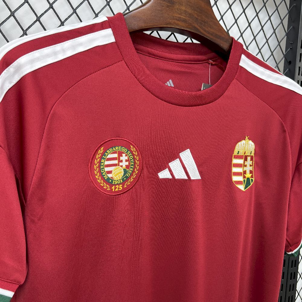 Camisa Hungria Home 26/27 - Adidas Torcedor Masculina - Copa Do Mundo