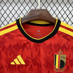 Camisa Bélgica Home 26/27 - Adidas Torcedor - Copa Do Mundo