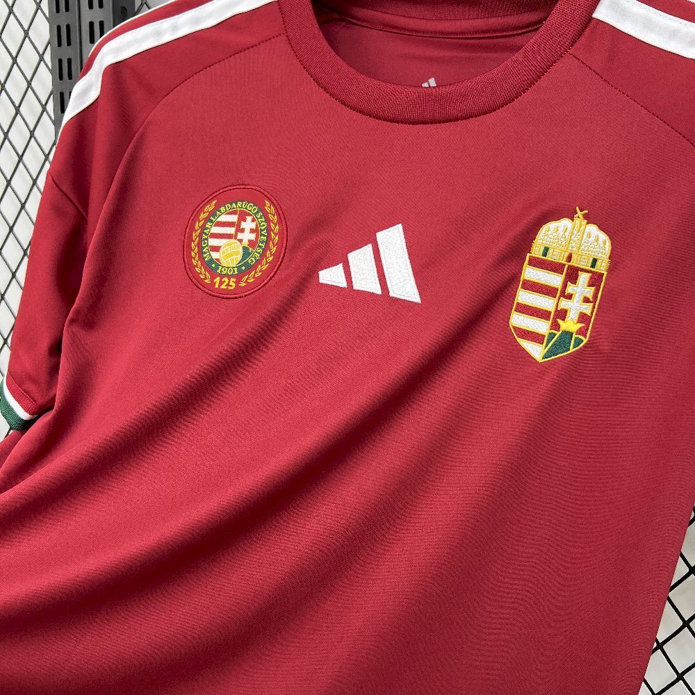 Camisa Hungria Home 26/27 - Adidas Torcedor Masculina - Copa Do Mundo
