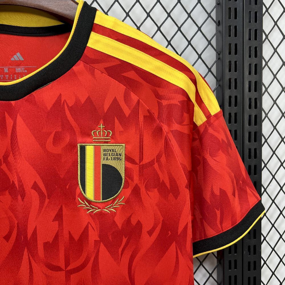 Camisa Bélgica Home 26/27 - Adidas Torcedor - Copa Do Mundo