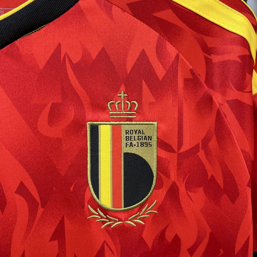Camisa Bélgica Home 26/27 - Adidas Torcedor - Copa Do Mundo