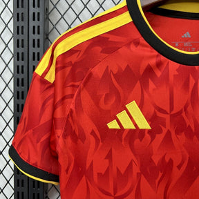 Camisa Bélgica Home 26/27 - Adidas Torcedor - Copa Do Mundo