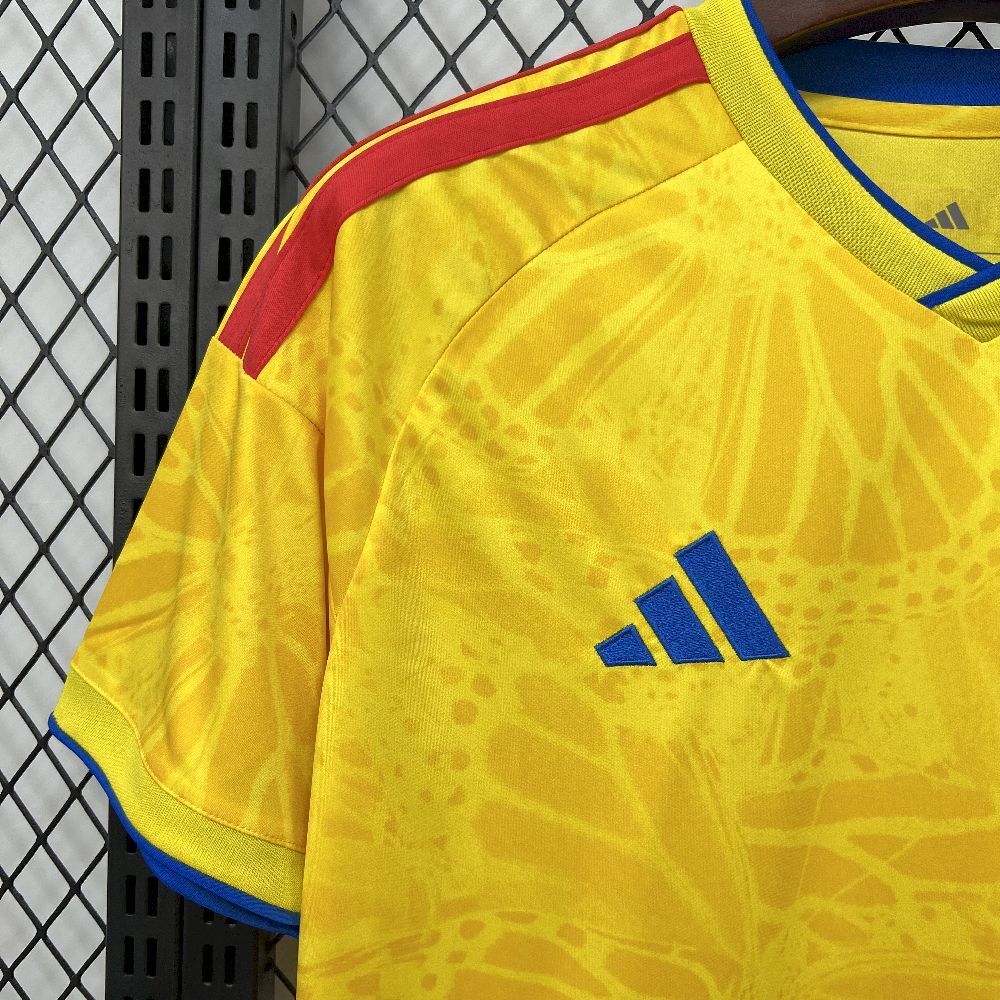 Camisa Colômbia Home 26/27 - Adidas Torcedor Masculina - Copa Do Mundo
