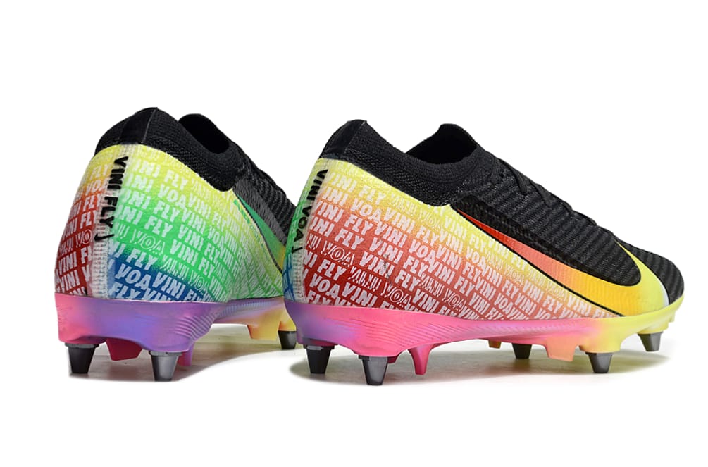 Chuteira Nike Air Zoom Mercurial Vapor 16 Vini Jr. SG Trava Mista