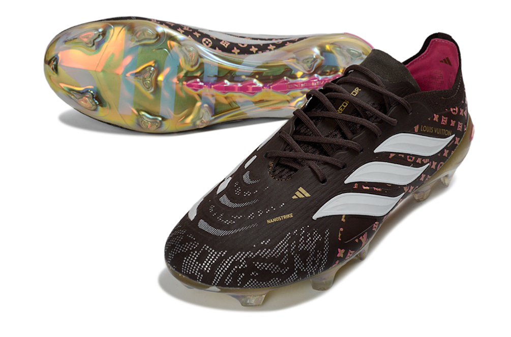 Chuteira Adidas Predator FG Trava De Silicone