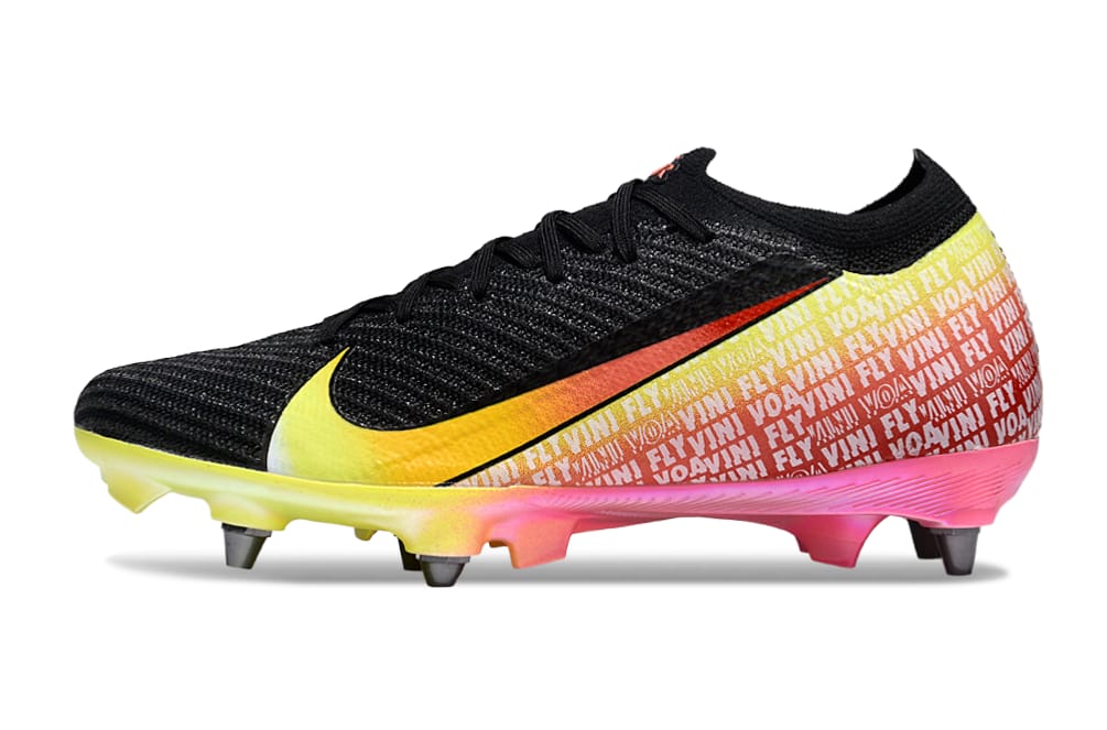 Chuteira Nike Air Zoom Mercurial Vapor 16 Vini Jr. SG Trava Mista